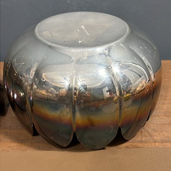 Vintage Reed & Barton 3002 silver plated lotus dish antique needs polishing 2 - Picture 5 of 9